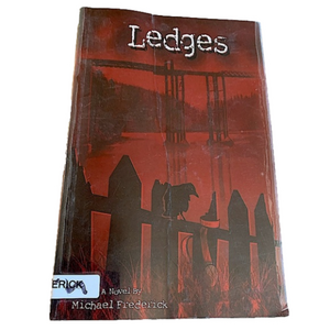 Ledges novel| Micheal Frederick book| Library book| Raven Christmas crow